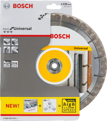 Bosch Diamond cutting disc Best for Asphalt 400 x 20-25.40 x 3.2 x