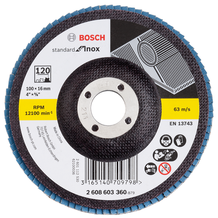 X431 Standard for Metal Flap Discs Bosch Professional